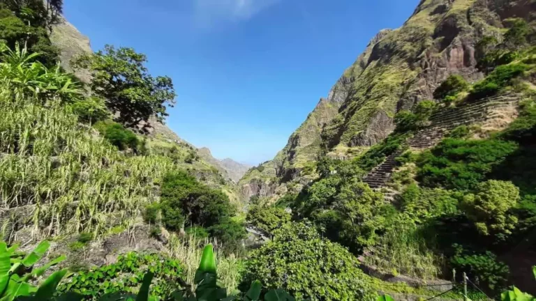 phot de la vallée de paul à santo antao au cap vert