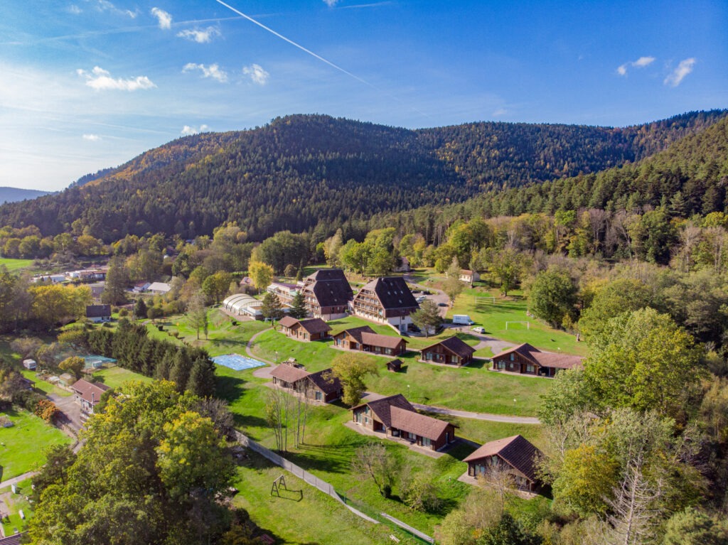 Vue d'ensemble de La Bolle, hébergement touristique labellisé Chouette Nature